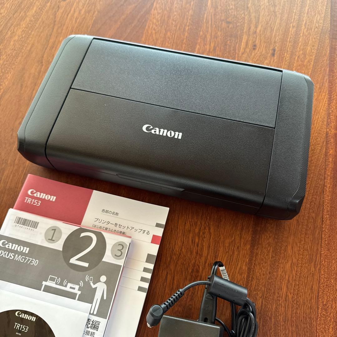 Canon カラー A4モバイルプリンター TR153 無線LAN 5色