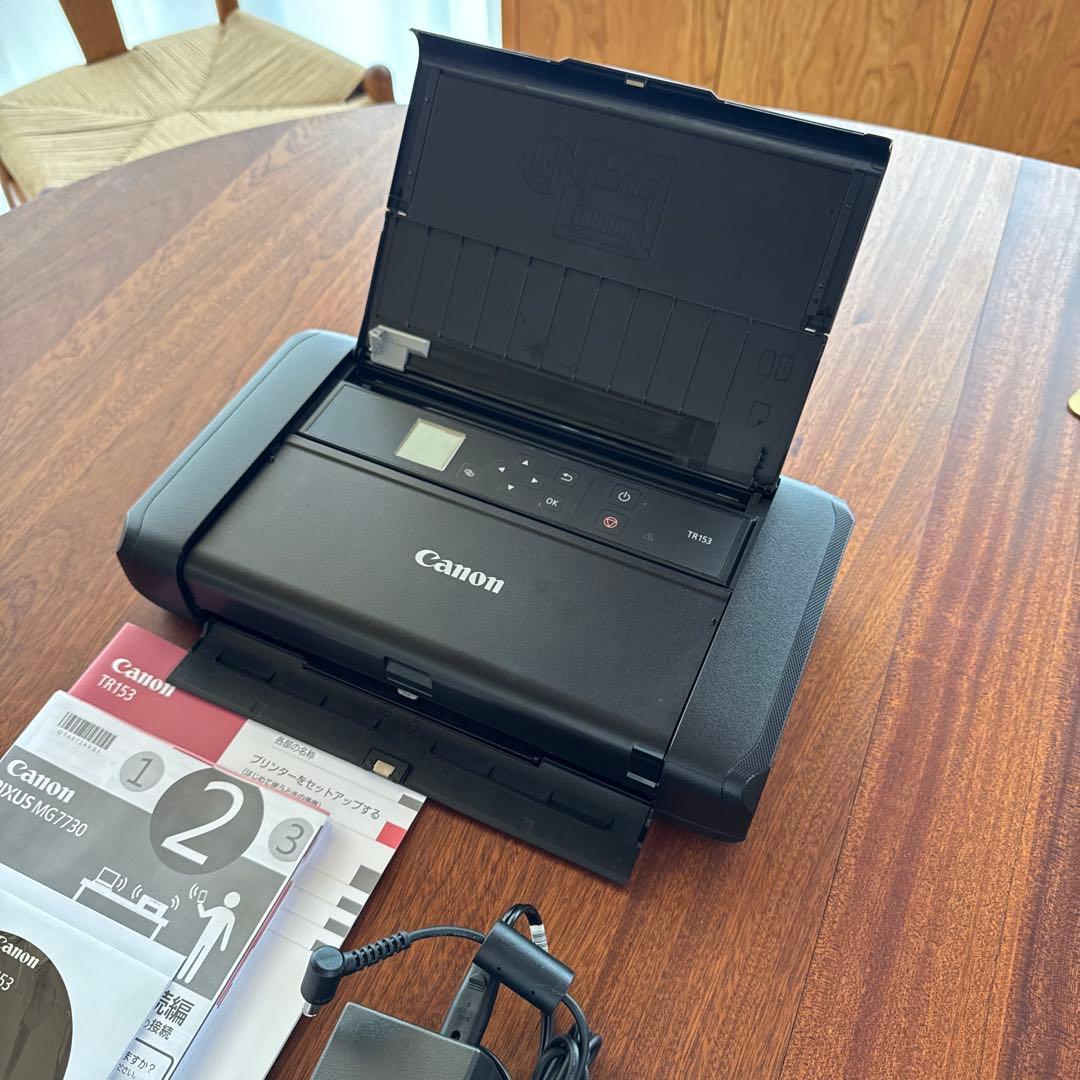 Canon カラー A4モバイルプリンター TR153 無線LAN 5色