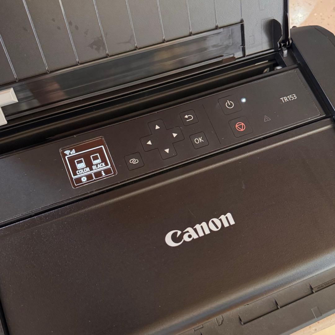 Canon カラー A4モバイルプリンター TR153 無線LAN 5色