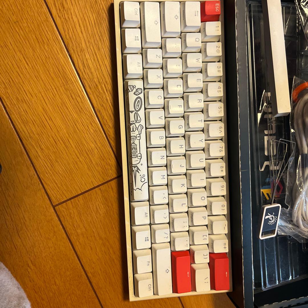 Ducky One 3 Mini ホワイト/レッド