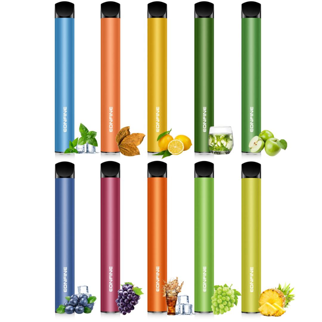 Eonfine 電子タバコ 使い捨て 10風味セット VAPE 22000回吸引