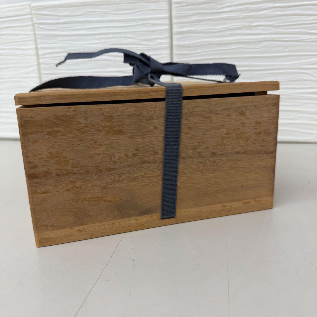 未使用品　九谷焼　長谷川紀代　菓子鉢　茶器　供箱