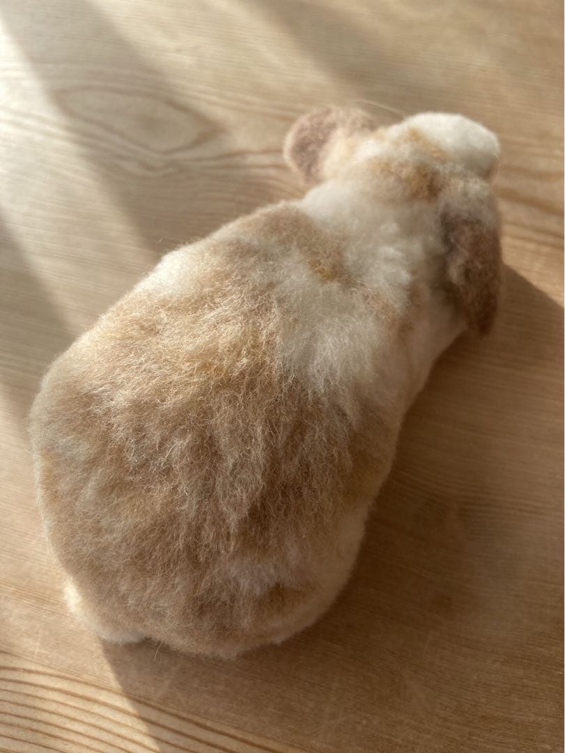 作家様　羊毛フェルトのうさぎ　ロップイヤー　ホーランドロップ　アーティストドール