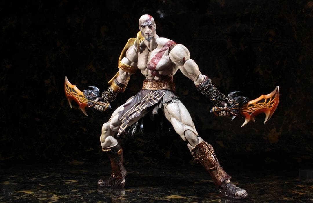 中古　PLAY ARTS改 クレイトス （GOD OF WAR）