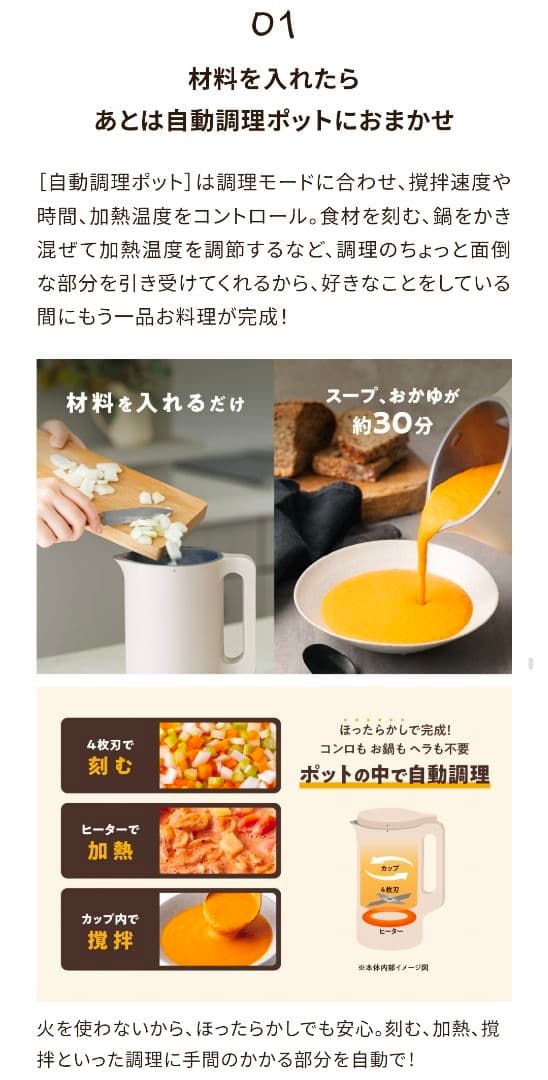 レコルト 自動調理ポット ナチュラルブラック 新品未使用