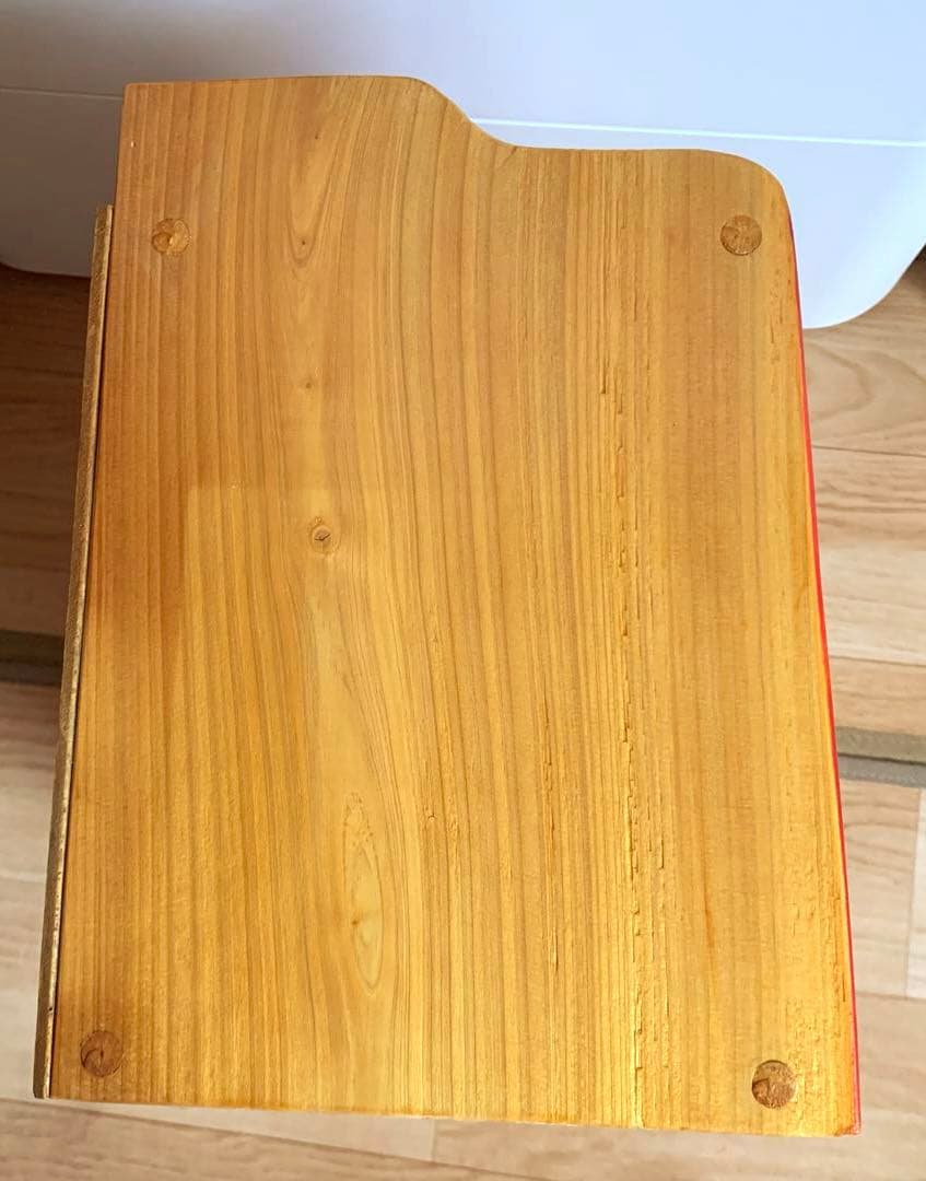 魔女ゆきんこアン＆アンディ　トールペイント　小物入れカントリー木製ボックス