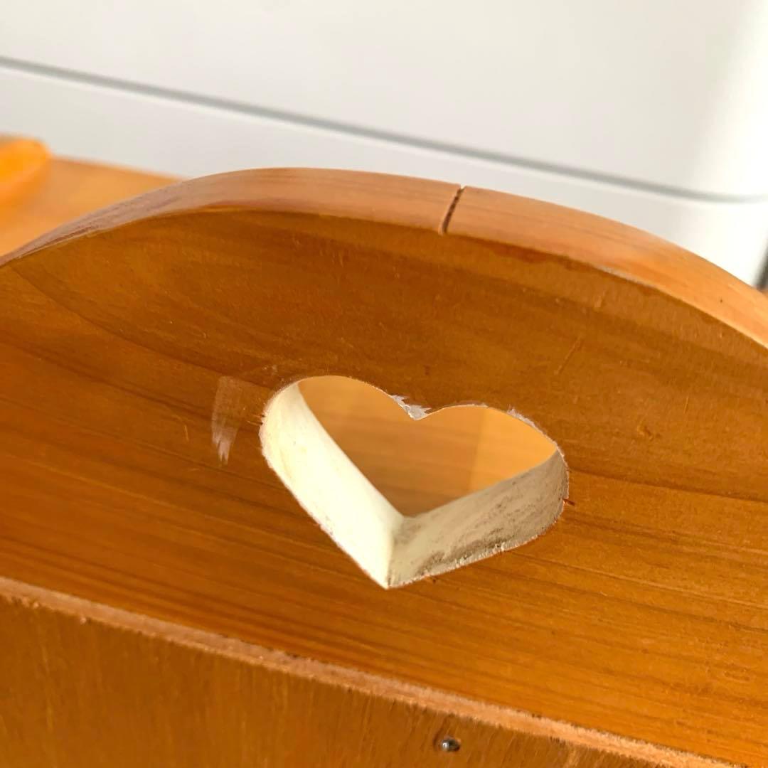 魔女ゆきんこアン＆アンディ　トールペイント　小物入れカントリー木製ボックス