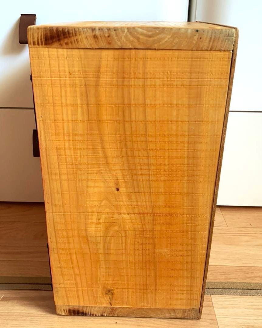 魔女ゆきんこアン＆アンディ　トールペイント　小物入れカントリー木製ボックス