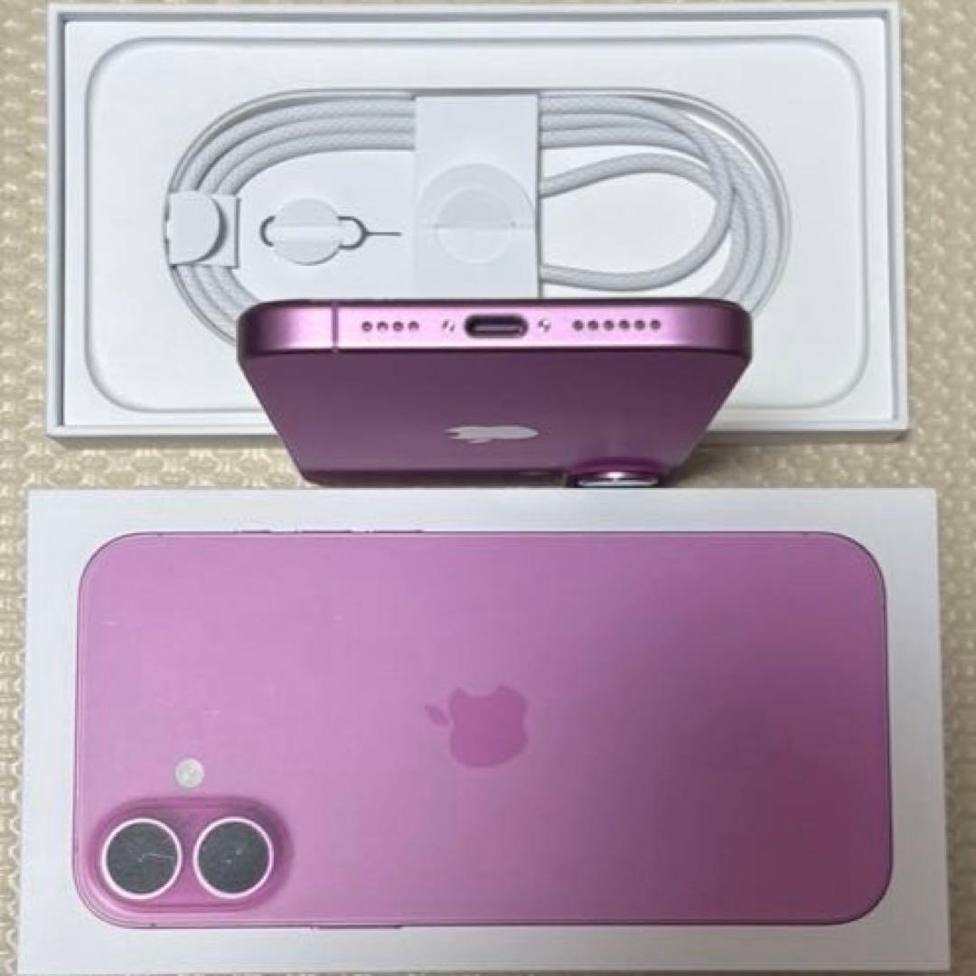 バッテリー容量100% iPhone16Plus 128GB SIMフリー本体