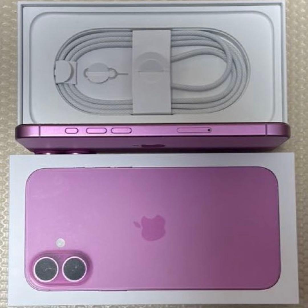 バッテリー容量100% iPhone16Plus 128GB SIMフリー本体