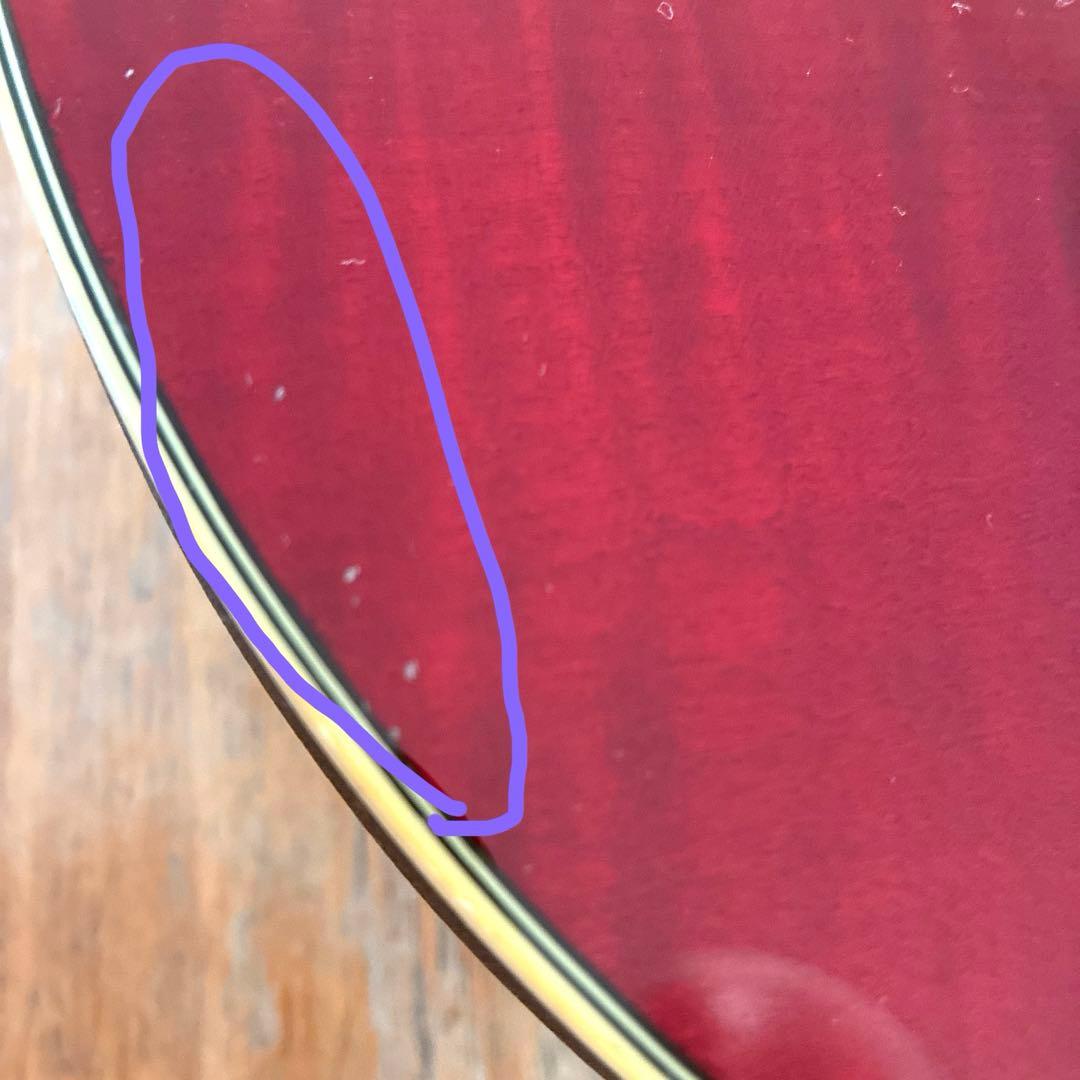 Ovation Celebrity CSE48（CE48後継モデル）ワインレッド