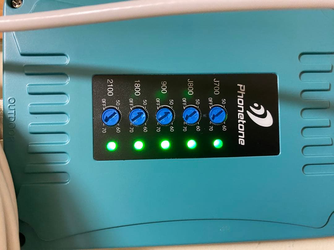 Phonatone 5携帯電話信号ブースター 通信通話確認済み　各携帯会社対応