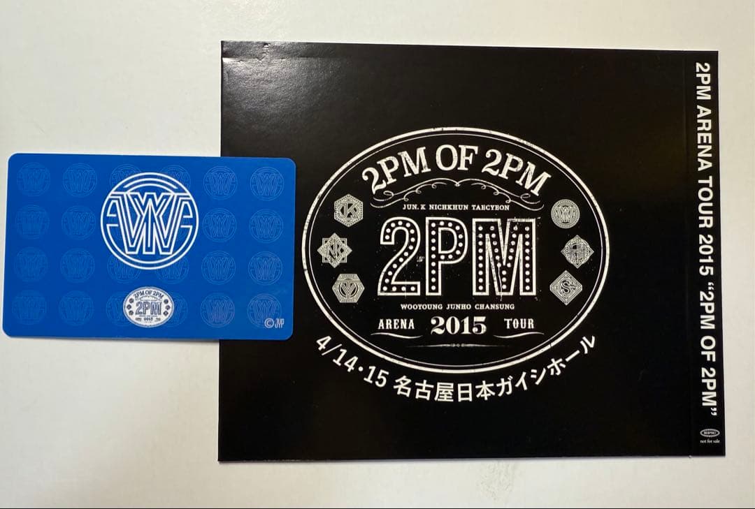 2PM ウヨン 『2PM OF 2PM』 直筆サイン入り スリーブケース