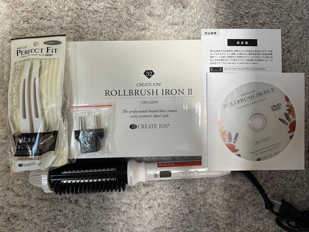 クレイツCREATE ION ROLLBRUSH IRON