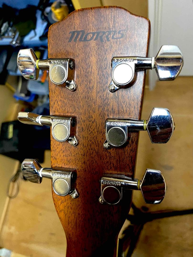 値下美品‼️MorrisモーリスM-601トップ単板ハカランダ調整クリーニング