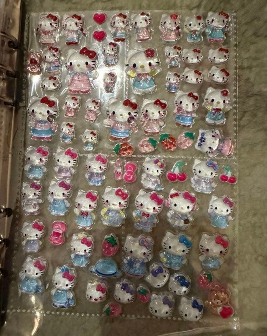 羽*那様 人気シール帳 完成品 サンリオ ボンボンドロップシール うるちゅる A