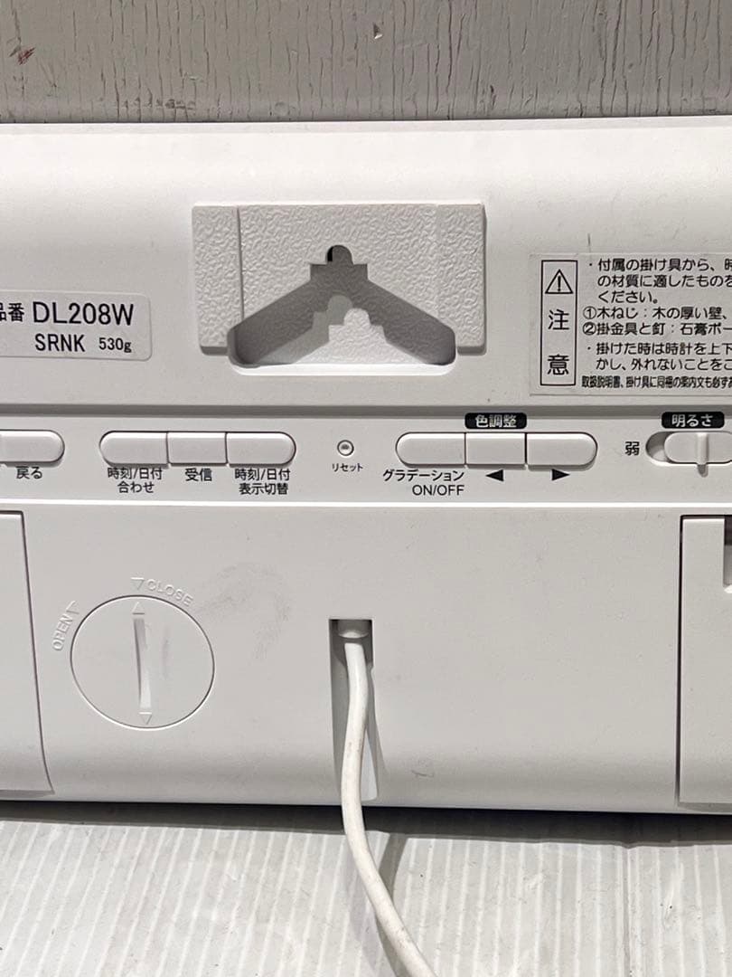 セイコークロック(Seiko Clock) 電波時計　DL208W インテリア