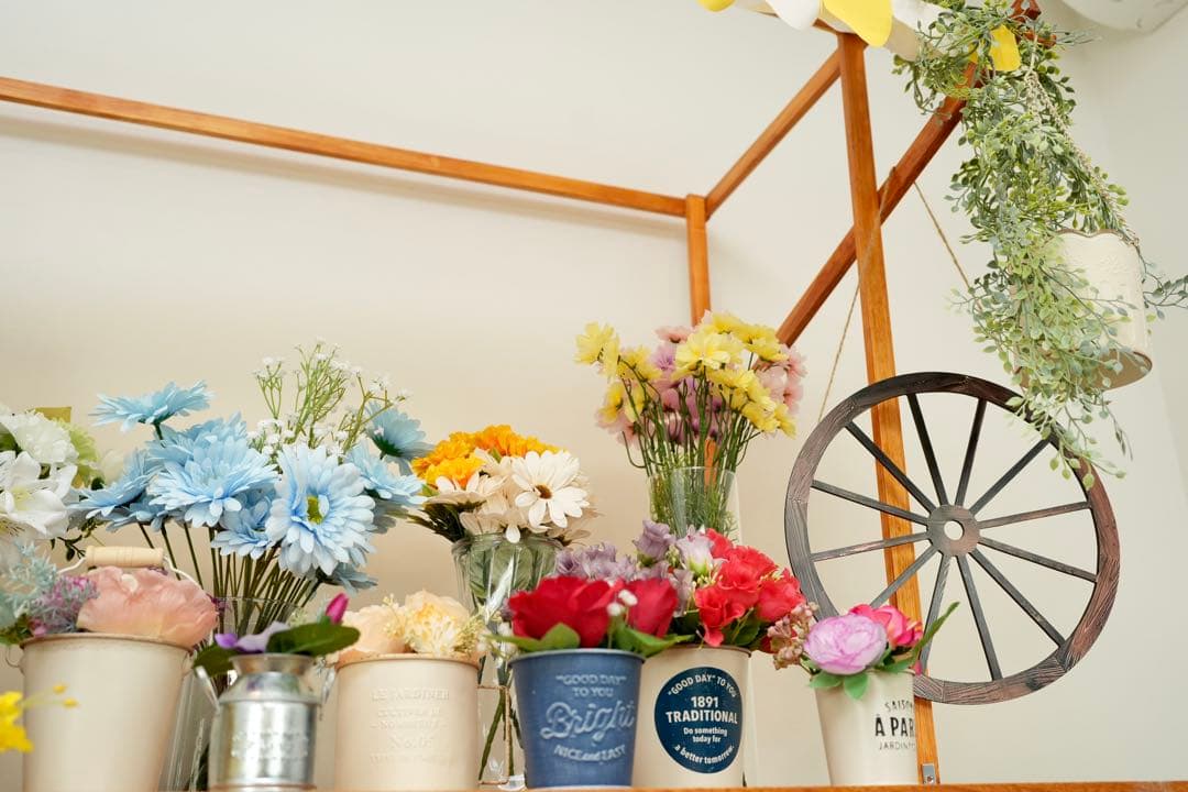花屋 撮影 スタジオ DIY ハンドメイド お花屋さん おままごと お店屋さん