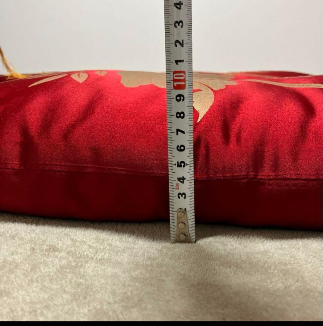 誂え品　高級座布団5枚　来客用　座布団　ハレの日　慶事　婚礼　嫁入り　お祝い事