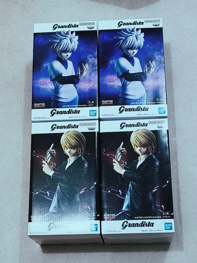 HUNTER×HUNTER Grandista キルア クラピカ フィギュア