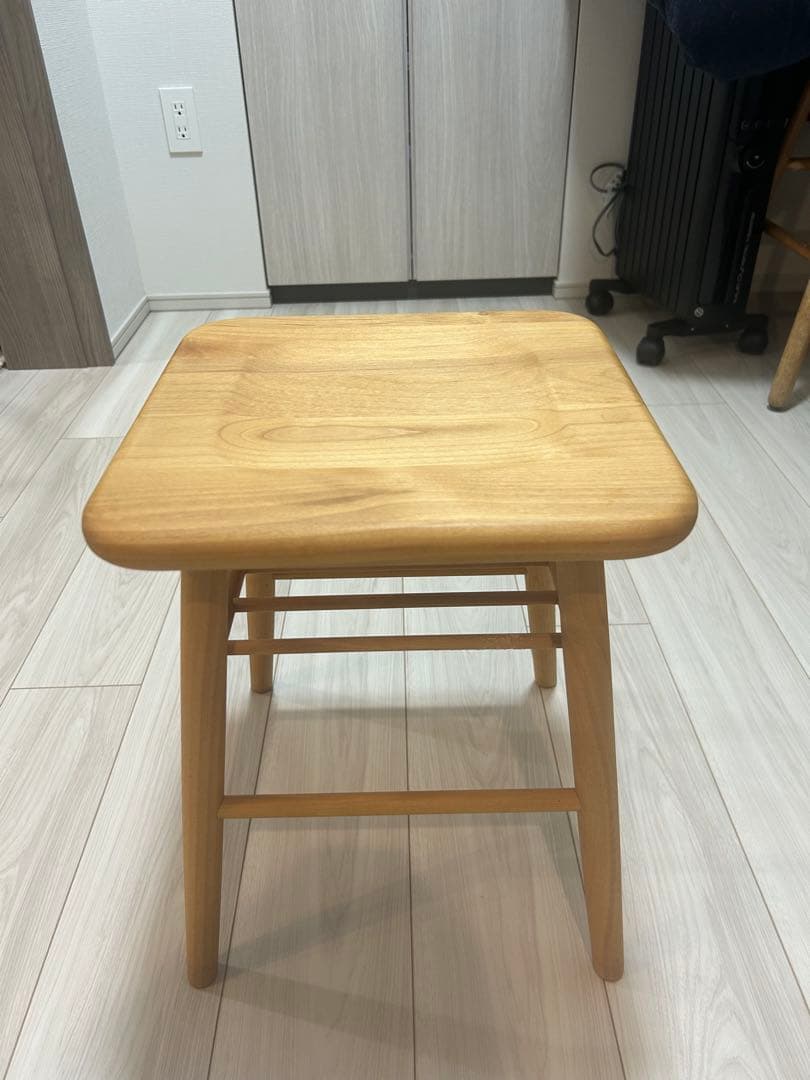 【モモナチュラル】MOCHA | WOOD STOOL S