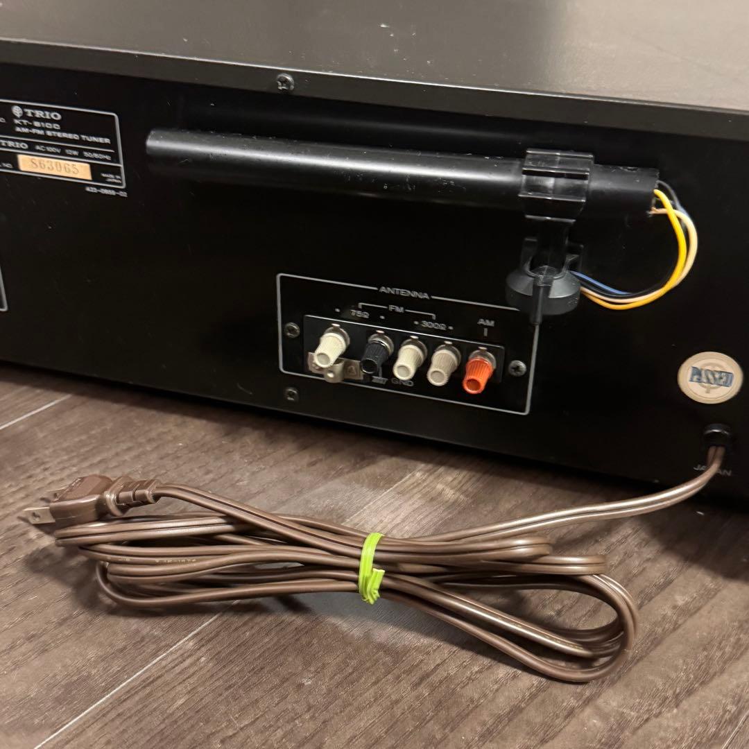 TRIO AM-FM ステレオチューナー KT-8100 ラジオ