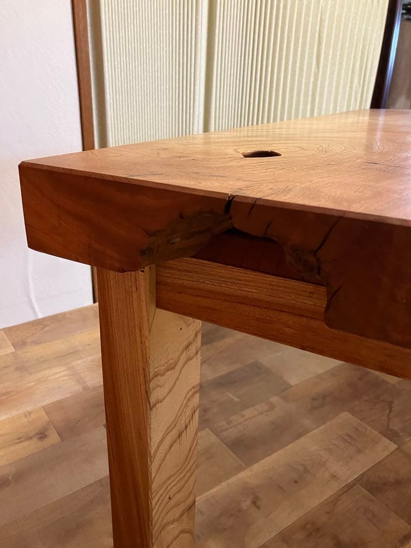 欅　ケヤキ　けやき　無垢　ダイニングテーブル　テーブル