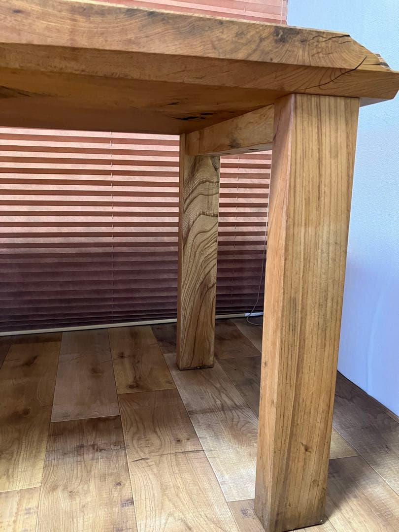 欅　ケヤキ　けやき　無垢　ダイニングテーブル　テーブル