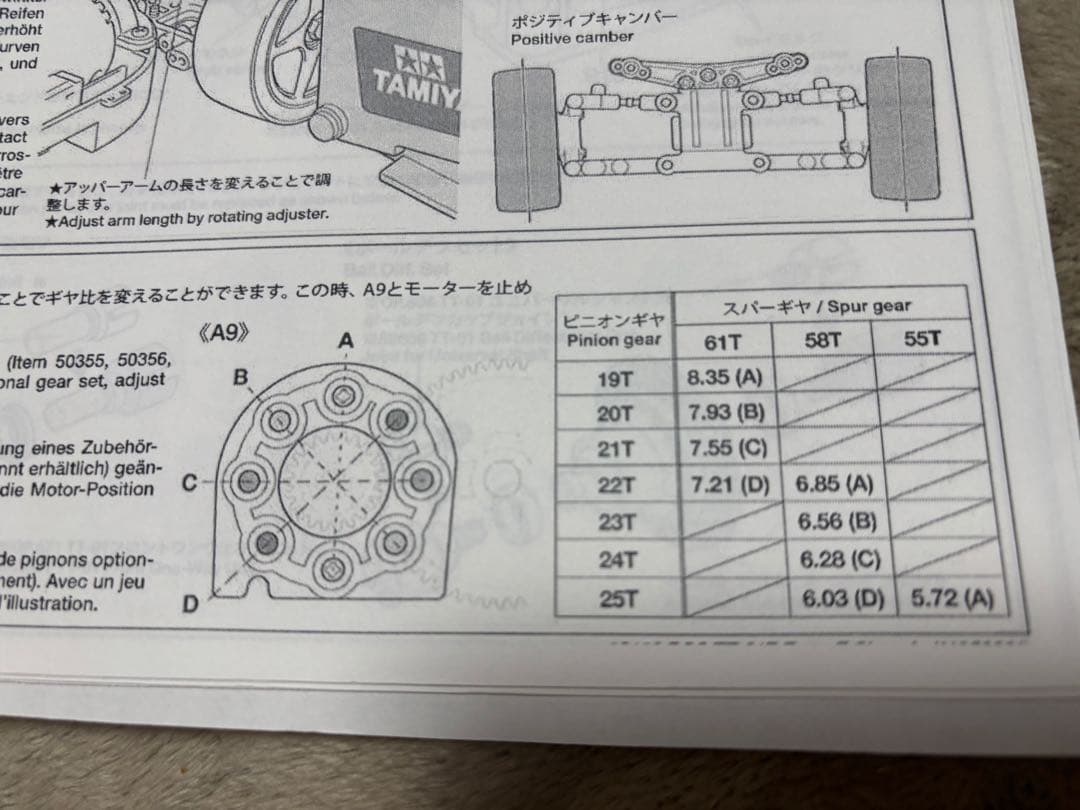 タミヤ TT-01 type-Eシャーシ