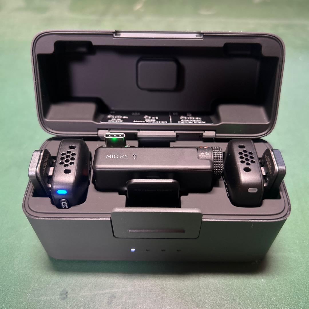 DJI Mic Miniセット（2 TX + 1 RX + 充電ケース）ほぼ新品