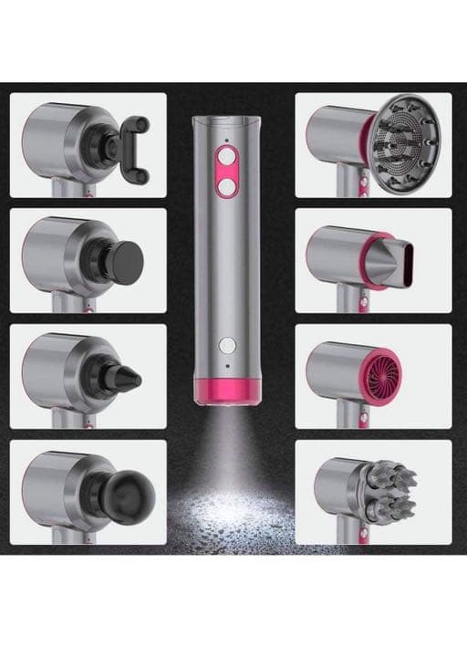 ヘアドライヤー 頭皮マッサージ マッサージ ガン 懐中電灯 多機能マッサージガン