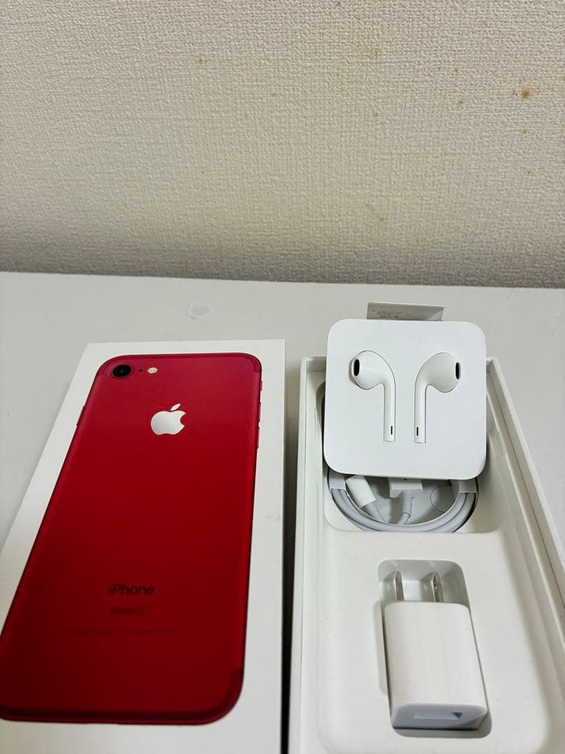 iPhone 7 (PRODUCT)RED 本体　箱あり