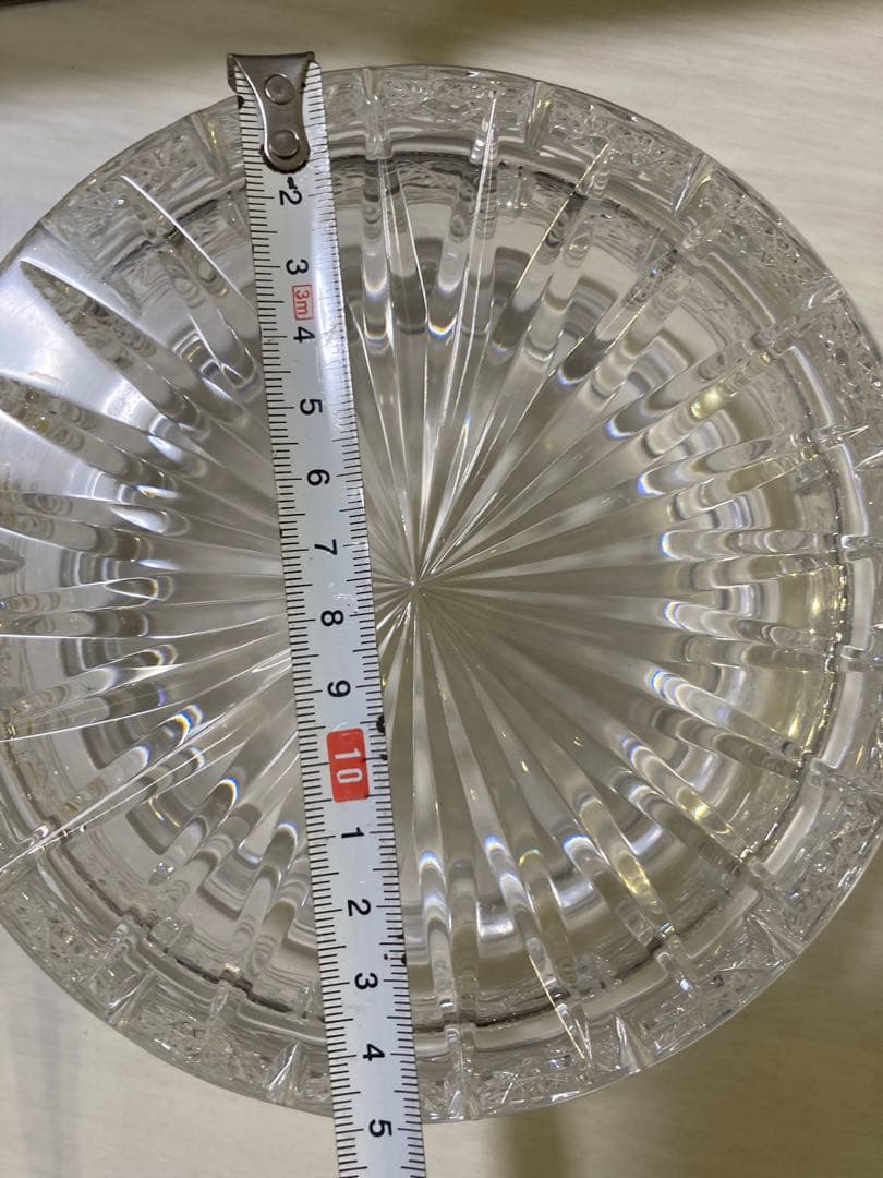 BOHEMIA クリスタルガラス 菓子入れ
