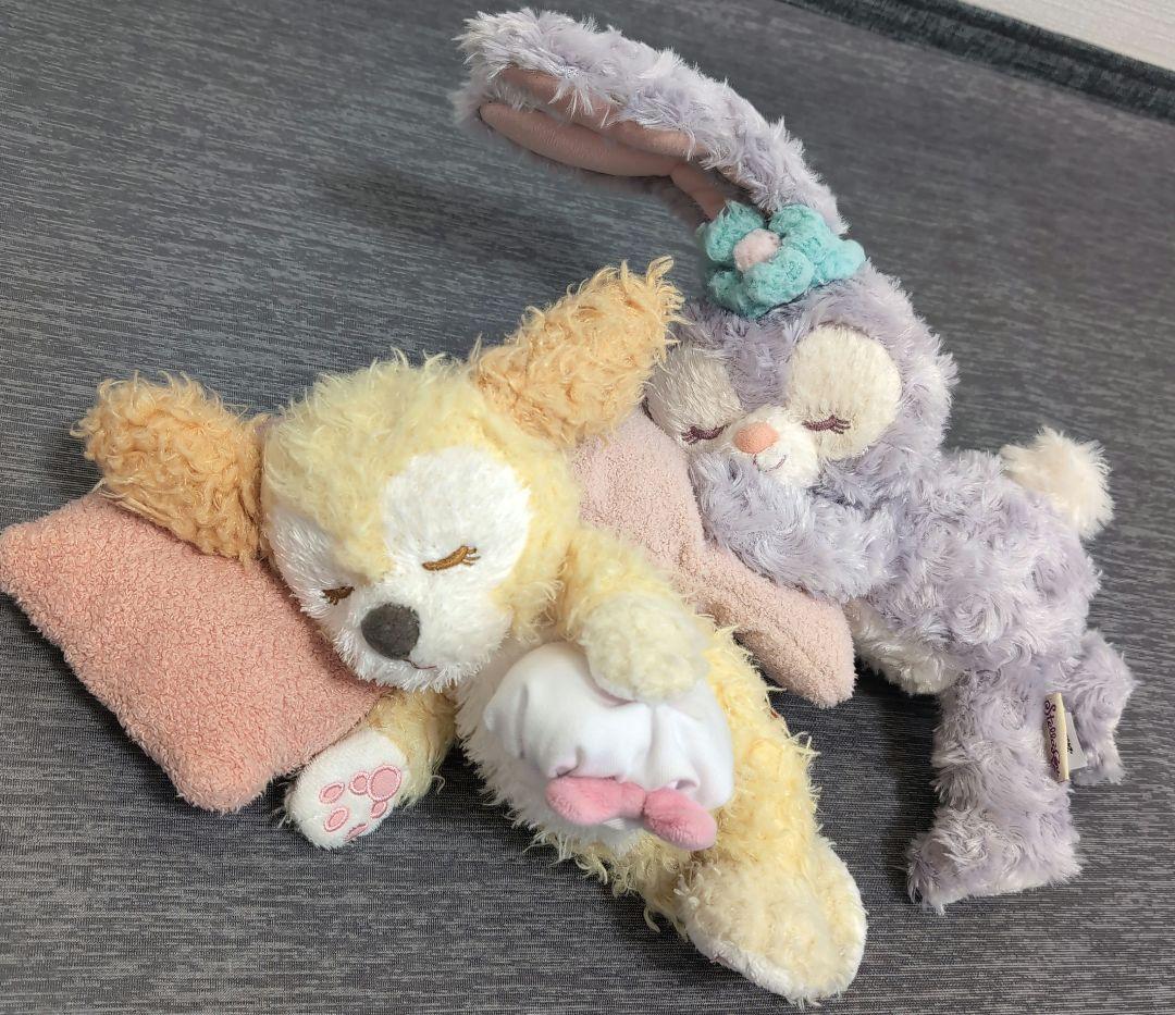 ダッフィー　おやすみ　ぬいぐるみ　セット