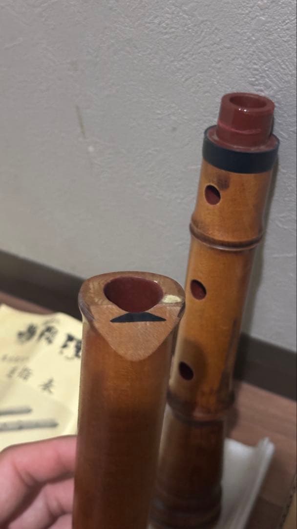 ワダ楽器 銘木尺八 胡蝶 琴古流