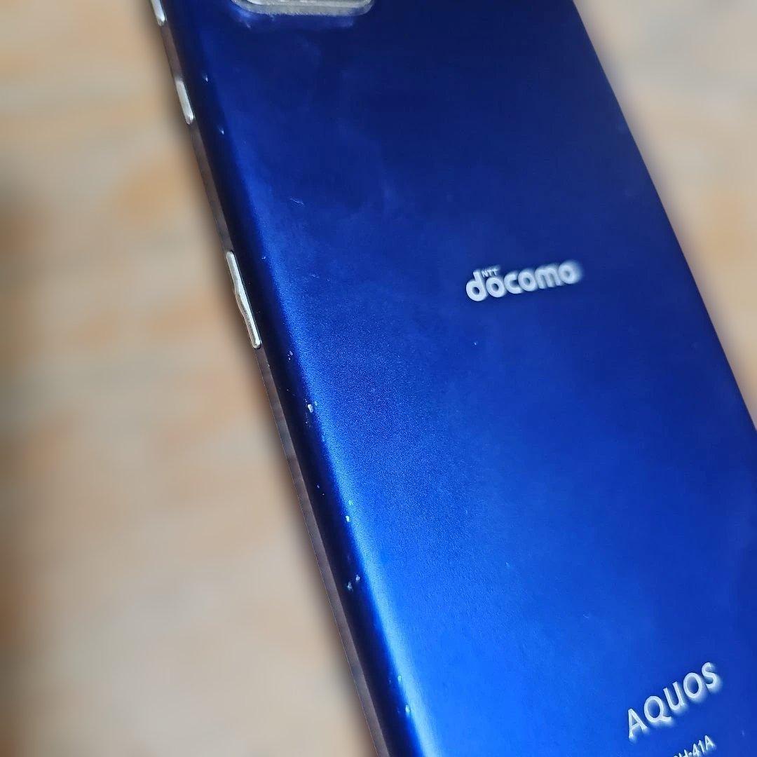 ドコモ限定色ブルー シャープSHARPアクオスAQUOSセンス4 sense4