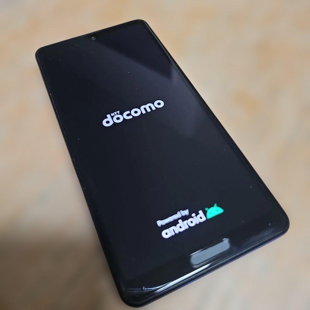 ドコモ限定色ブルー シャープSHARPアクオスAQUOSセンス4 sense4