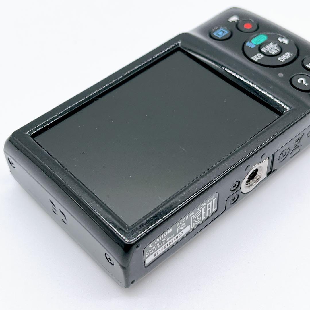 Canon IXY 120 ブラック コンデジ オールド デジカメ 軽量
