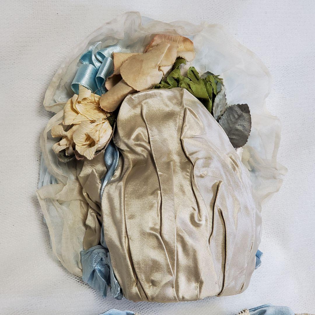 美しいハンドメイド・ドレス★ジュモー等ビスクドール、アンティークドールに