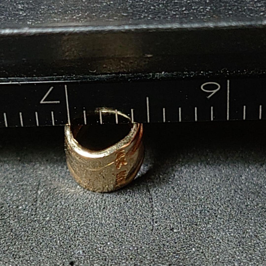 【希少】天然マンモス牙インレイペンダントトップ14K化石ターコイズカナダ金