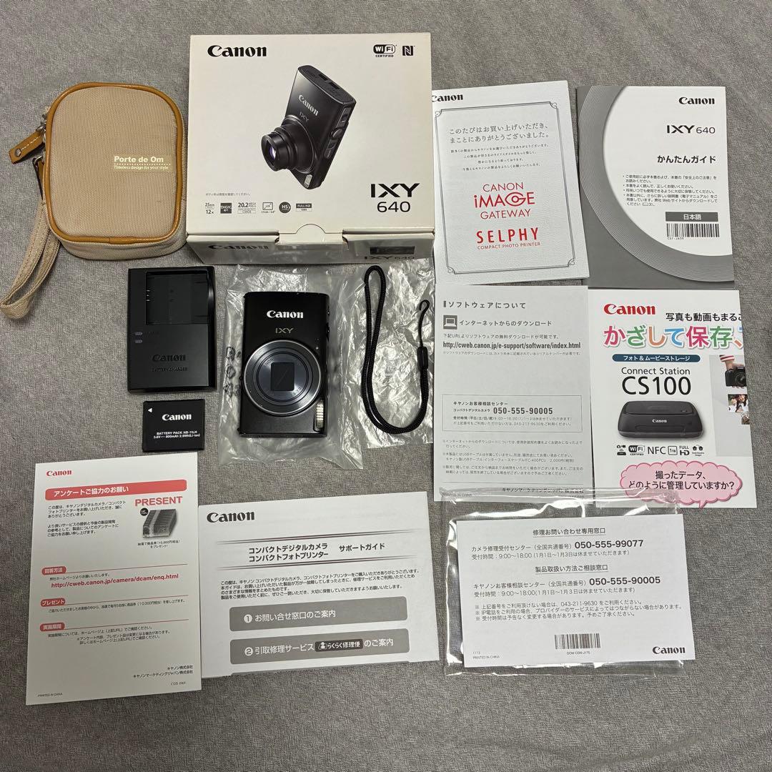 ⭐️美品⭐️元箱付き⭐️Canon IXY 640 PC2198 コンデジ