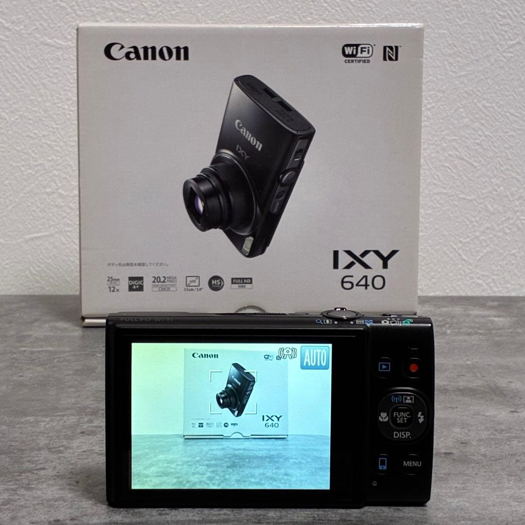 ⭐️美品⭐️元箱付き⭐️Canon IXY 640 PC2198 コンデジ