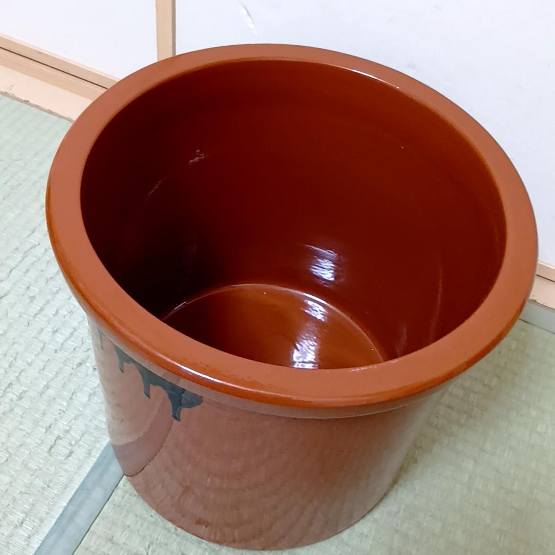 久松窯　常滑焼　切立　蓋付 8号　日本製　廃盤品