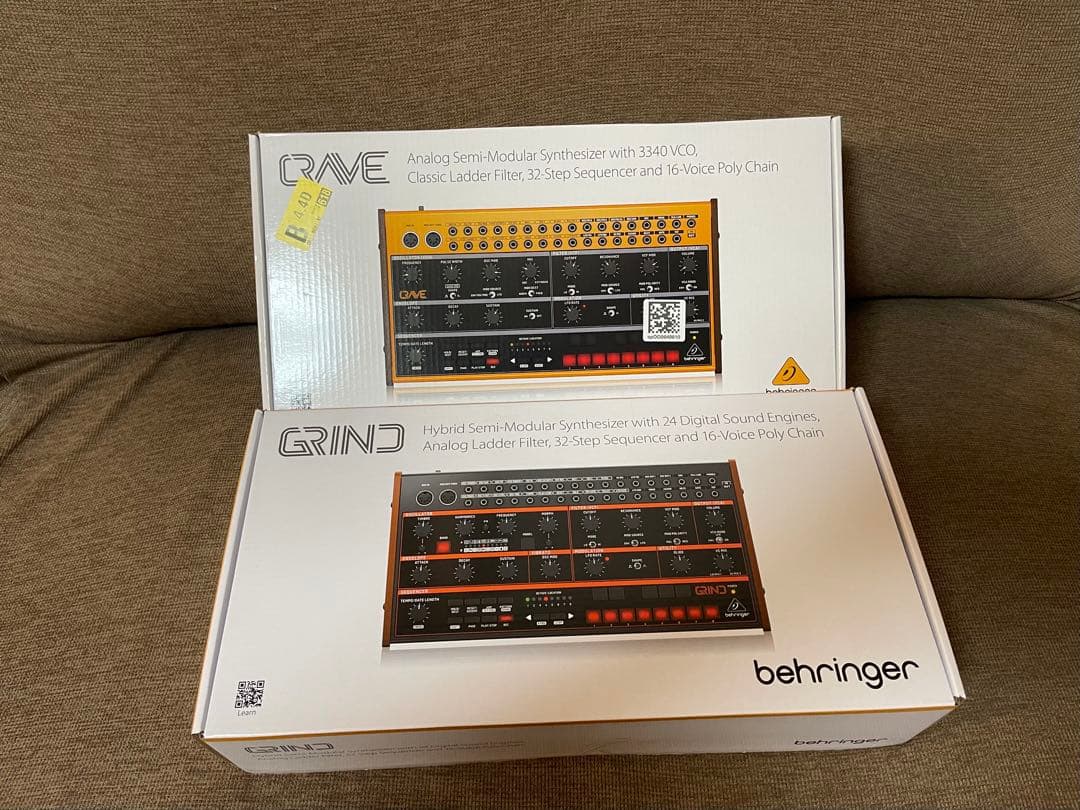 （箱付）Behringer CRAVE GRIND 2台セット【美品】