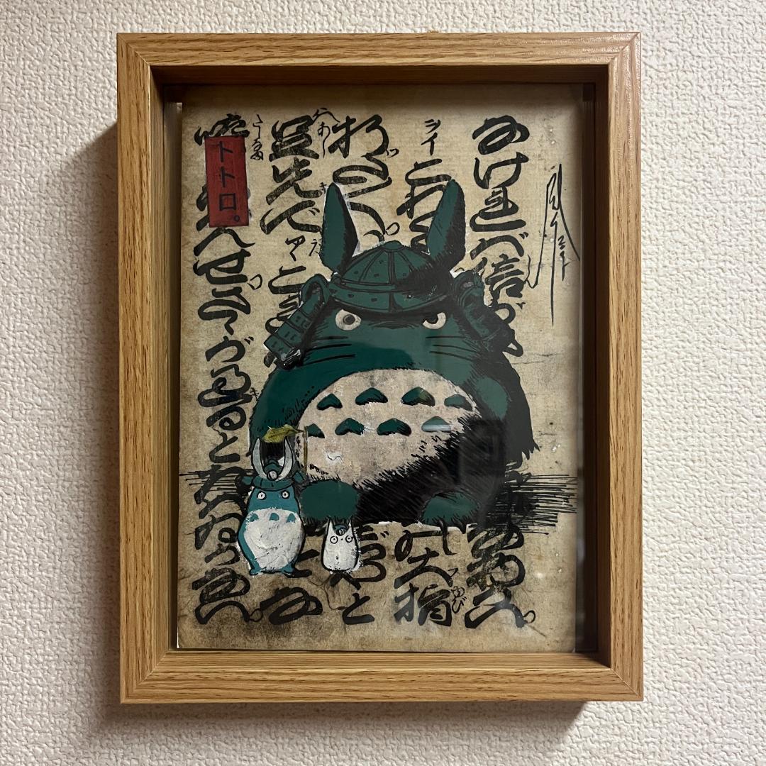 アクリルアート：有名なキャラクターの侍