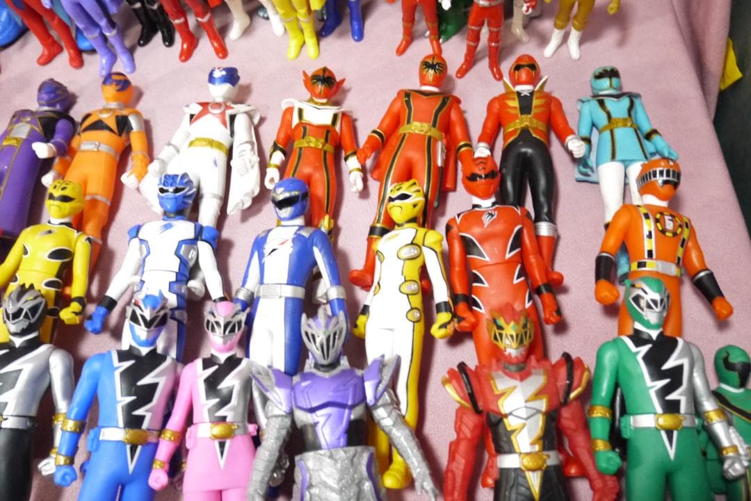 スーパー戦隊シリーズ　ビッグソフビ　ギンガ星獣　ほか　ソフビ　100体