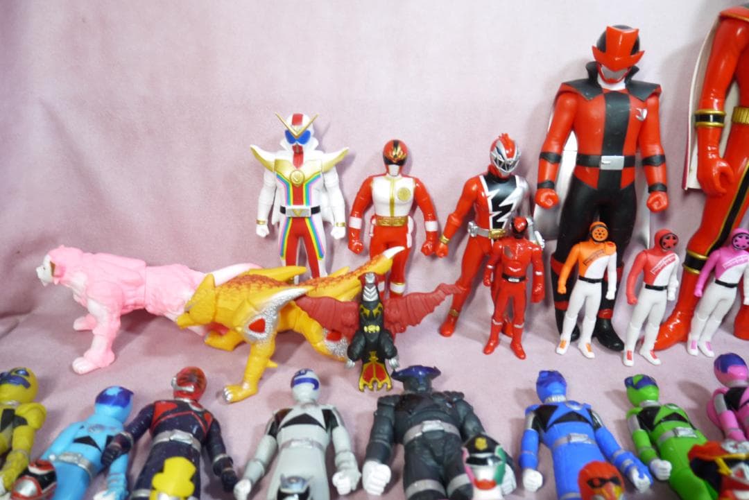 スーパー戦隊シリーズ　ビッグソフビ　ギンガ星獣　ほか　ソフビ　100体