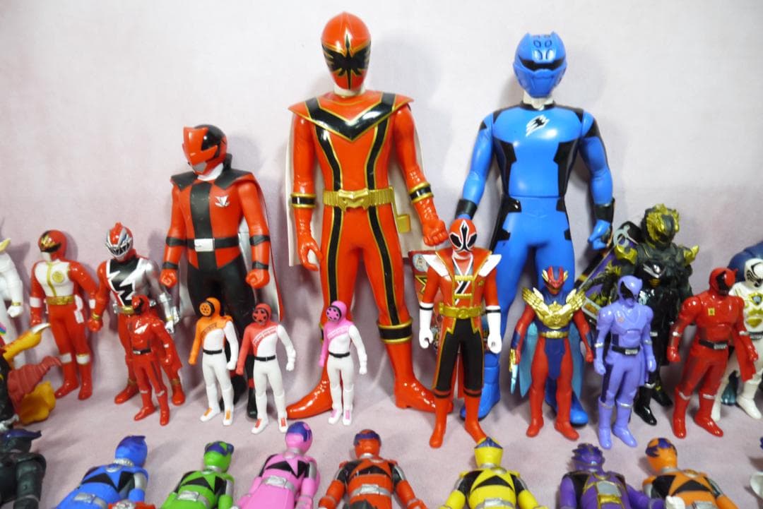 スーパー戦隊シリーズ　ビッグソフビ　ギンガ星獣　ほか　ソフビ　100体