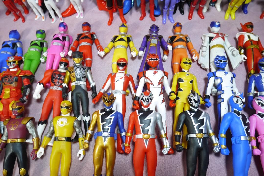 スーパー戦隊シリーズ　ビッグソフビ　ギンガ星獣　ほか　ソフビ　100体