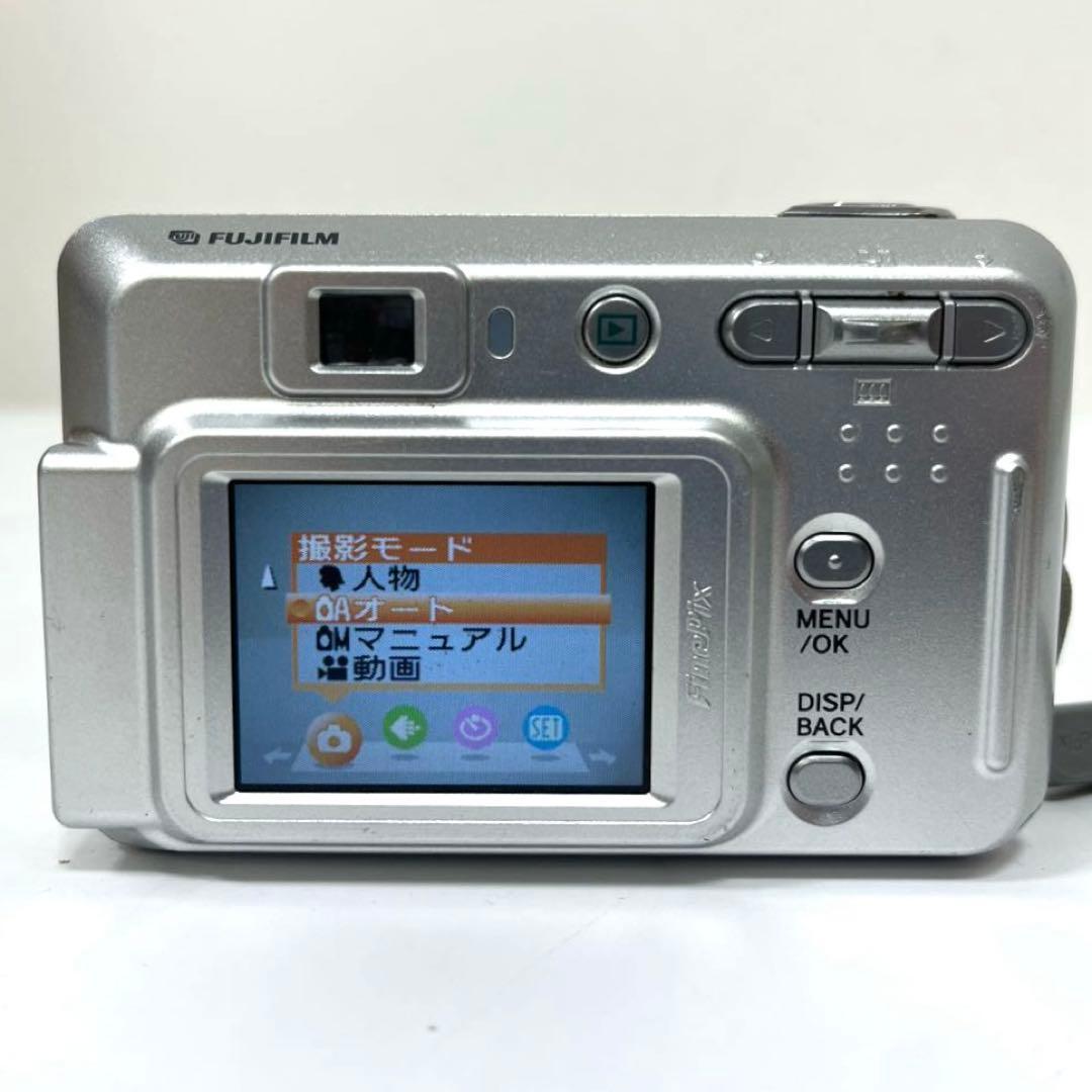 【動作確認済】FUJIFILM FinePix A500 デジカメ ブルー